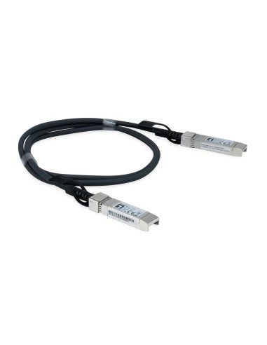 LevelOne DAC-0102 cavo a fibre ottiche 2 m SFP+ Nero