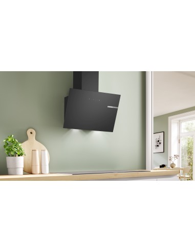 Bosch Serie 2 DWK65DK60 cappa aspirante Cappa aspirante a parete Nero 430 m³ h A