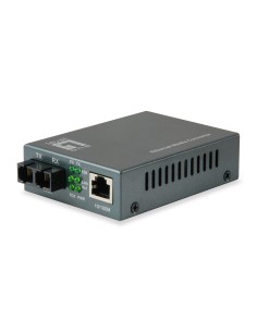 LevelOne FVT-1102 convertitore multimediale di rete 100 Mbit s 1310 nm Modalità singola Nero