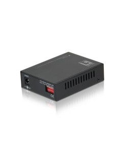 LevelOne GVT-2000 convertitore multimediale di rete 1000 Mbit s Modalità multipla Nero 2
