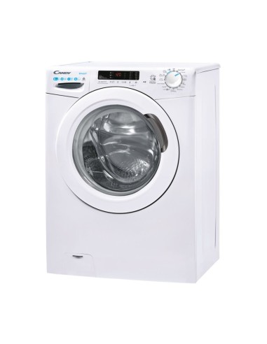 Candy Smart CSWS4852DW3 1-11 lavasciuga Libera installazione Caricamento frontale Bianco E