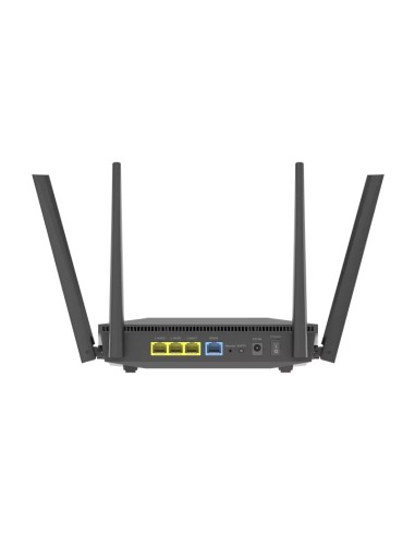ASUS RT-AX52 AX1800 AiMesh router wireless Gigabit Ethernet Dual-band (2.4 GHz 5 GHz) Nero