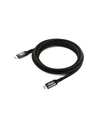 Equip 128382 cavo USB 2 m USB4 Gen 2x2 USB C Nero