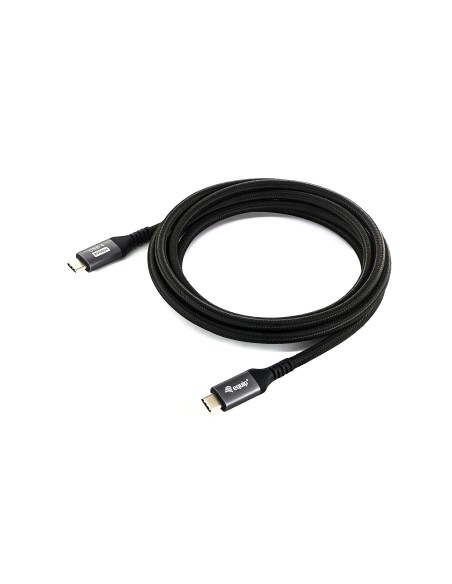 Equip 128382 cavo USB 2 m USB4 Gen 2x2 USB C Nero