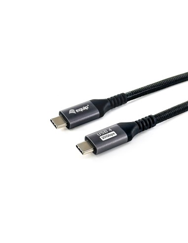 Equip 128382 cavo USB 2 m USB4 Gen 2x2 USB C Nero