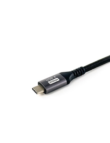 Equip 128382 cavo USB 2 m USB4 Gen 2x2 USB C Nero
