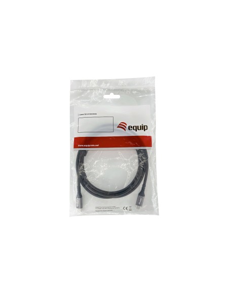 Equip 128382 cavo USB 2 m USB4 Gen 2x2 USB C Nero