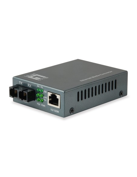 LevelOne FVT-1105 convertitore multimediale di rete Interno 100 Mbit s 1550 nm Modalità singola Nero