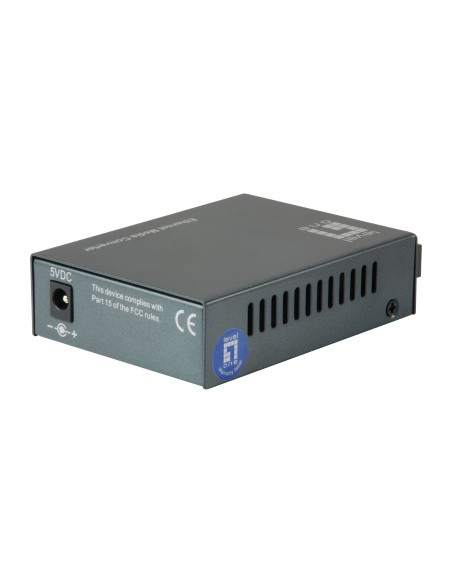LevelOne FVT-1105 convertitore multimediale di rete Interno 100 Mbit s 1550 nm Modalità singola Nero