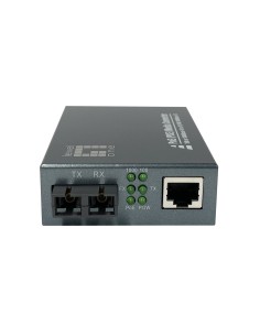 LevelOne GVT-2013 convertitore multimediale di rete 1000 Mbit s 850 nm Modalità multipla Grigio