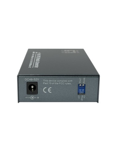 LevelOne GVT-2013 convertitore multimediale di rete 1000 Mbit s 850 nm Modalità multipla Grigio