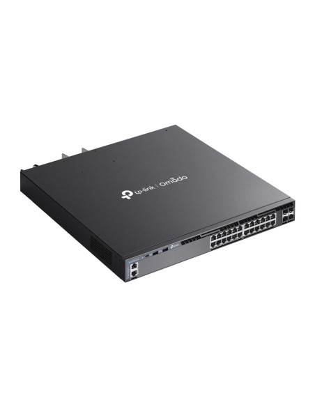 TP-Link Omada SG6428XHP switch di rete Gestito L3 Gigabit Ethernet (10 100 1000) Supporto Power over Ethernet (PoE) 1U Nero