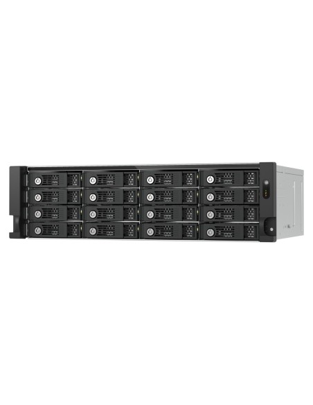 QNAP TL-R1600PES-RP contenitore di unità di archiviazione Box esterno HDD SSD Nero, Grigio 2.5 3.5"