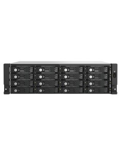 QNAP TL-R1600PES-RP contenitore di unità di archiviazione Box esterno HDD SSD Nero, Grigio 2.5 3.5" 2