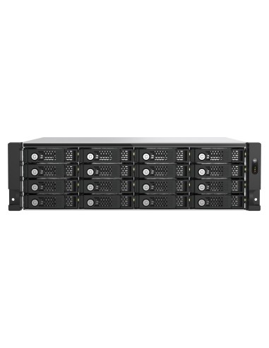 QNAP TL-R1600PES-RP contenitore di unità di archiviazione Box esterno HDD SSD Nero, Grigio 2.5 3.5"