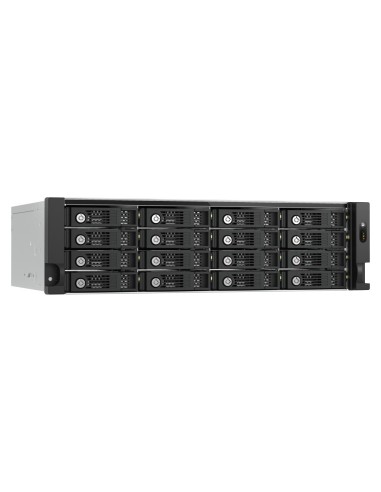 QNAP TL-R1600PES-RP contenitore di unità di archiviazione Box esterno HDD SSD Nero, Grigio 2.5 3.5"