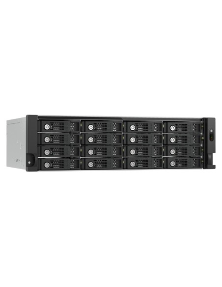 QNAP TL-R1600PES-RP contenitore di unità di archiviazione Box esterno HDD SSD Nero, Grigio 2.5 3.5"