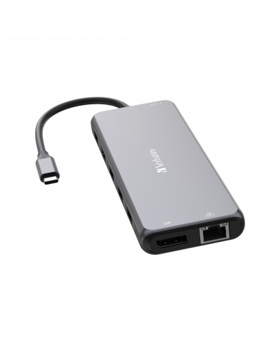 Verbatim CMH-13 USB tipo-C 10000 Mbit s Argento