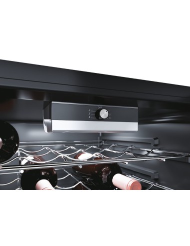 Candy DiVino CWC 150 EM NF Cantinetta vino con compressore Libera installazione Nero 41 bottiglia bottiglie