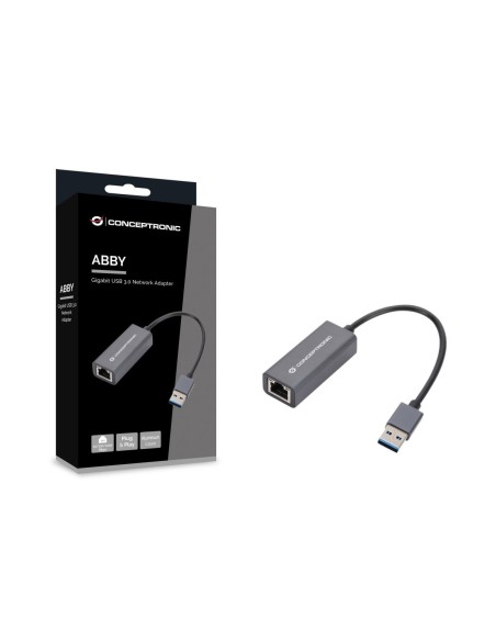 Conceptronic ABBY08G scheda di rete e adattatore Ethernet 1000 Mbit s