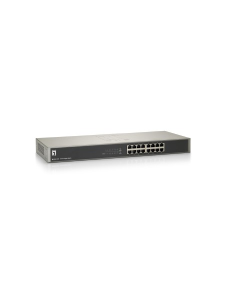 LevelOne GSW-1657 switch di rete Non gestito Gigabit Ethernet (10 100 1000) Nero, Grigio
