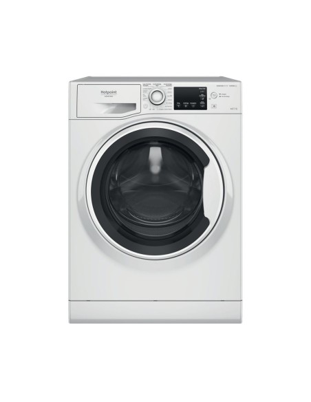 Hotpoint Active NDB 10736 WA IT lavasciuga Libera installazione Caricamento frontale Bianco D