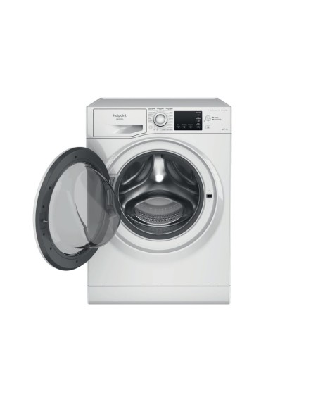 Hotpoint Active NDB 10736 WA IT lavasciuga Libera installazione Caricamento frontale Bianco D