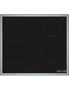 Bosch Serie 6 PVS645HB1E piano cottura Nero Da incasso 60 cm Piano cottura a induzione 4 Fornello(i)