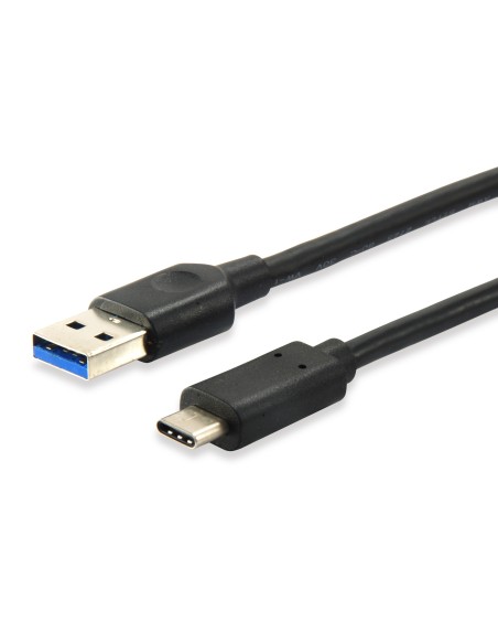 Equip 12834107 cavo USB 1 m USB 3.2 Gen 2 (3.1 Gen 2) USB A USB C Nero