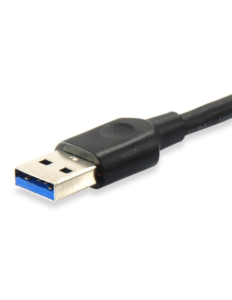 Equip 12834107 cavo USB 1 m USB 3.2 Gen 2 (3.1 Gen 2) USB A USB C Nero
