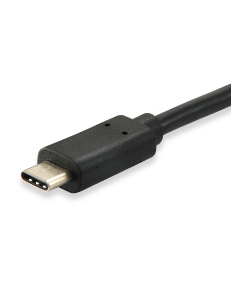 Equip 12834107 cavo USB 1 m USB 3.2 Gen 2 (3.1 Gen 2) USB A USB C Nero