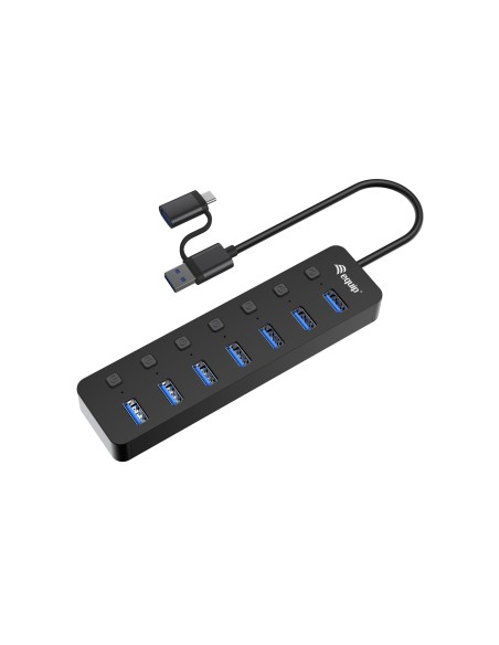 Equip 128965 hub di interfaccia USB 3.2 Gen 1 (3.1 Gen 1) Type-A 5000 Mbit s Nero