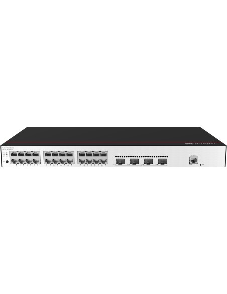 Huawei CloudEngine S5735-L24T4S-A-V2 Gestito L3 Gigabit Ethernet (10 100 1000) 1U Nero, Argento