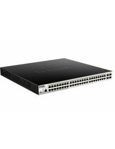 D-Link DGS-1210-52MP ME E switch di rete Gestito L2+ Gigabit Ethernet (10 100 1000) 1U Nero, Grigio