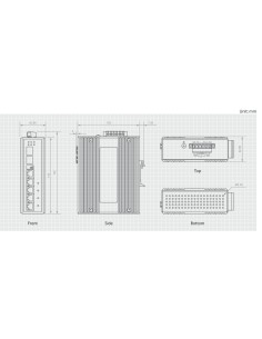 LevelOne IES-0610 switch di rete Gigabit Ethernet (10 100 1000) Supporto Power over Ethernet (PoE) Nero 2