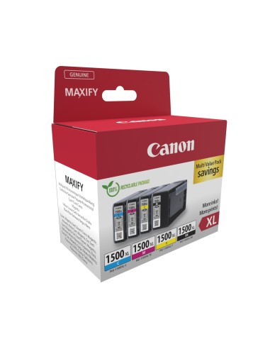 Canon 9182B010 cartuccia d'inchiostro 4 pz Originale Resa elevata (XL) Nero, Ciano, Magenta, Giallo