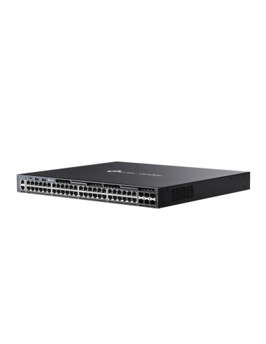 TP-Link Omada SG6654X switch di rete Gestito L3 Gigabit Ethernet (10 100 1000) 1U Nero