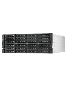 QNAP TL-R2400PES-RP contenitore di unità di archiviazione Box esterno HDD SSD Nero, Grigio 2.5 3.5"