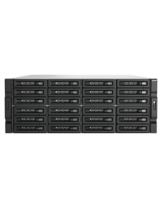 QNAP TL-R2400PES-RP contenitore di unità di archiviazione Box esterno HDD SSD Nero, Grigio 2.5 3.5" 2