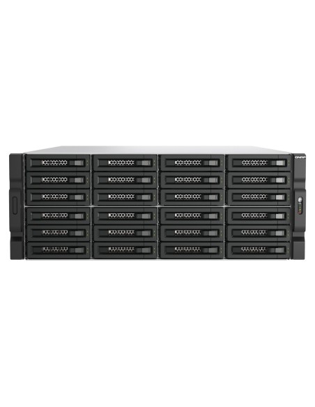 QNAP TL-R2400PES-RP contenitore di unità di archiviazione Box esterno HDD SSD Nero, Grigio 2.5 3.5"