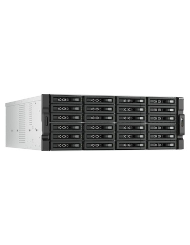 QNAP TL-R2400PES-RP contenitore di unità di archiviazione Box esterno HDD SSD Nero, Grigio 2.5 3.5"
