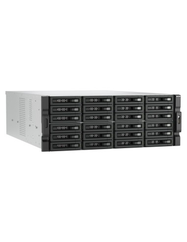 QNAP TL-R2400PES-RP contenitore di unità di archiviazione Box esterno HDD SSD Nero, Grigio 2.5 3.5"