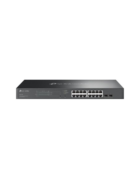 TP-Link Omada SG2218P switch di rete Gestito L2 L2+ Gigabit Ethernet (10 100 1000) Supporto Power over Ethernet (PoE) 1U Nero