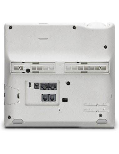 POLY Edge E550 IP Phone and PoE-enabled telefono IP Nero 12 linee IPS Wi-Fi