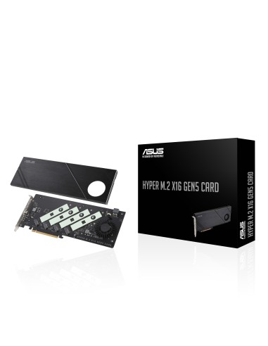 ASUS Hyper M.2 x16 Gen5 Card scheda di interfaccia e adattatore Interno