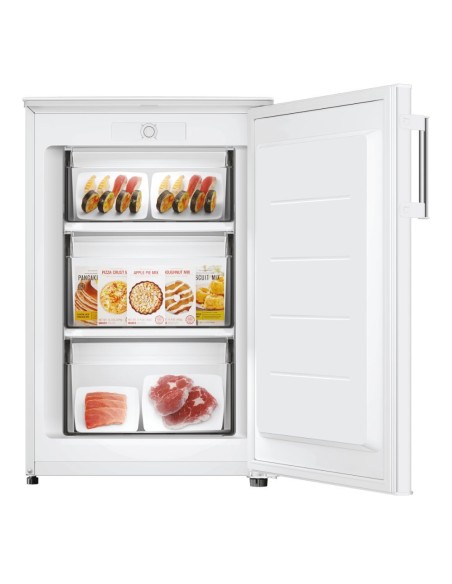 Candy CUQS 58EWH Congelatore a pozzo Libera installazione 85 L E Bianco