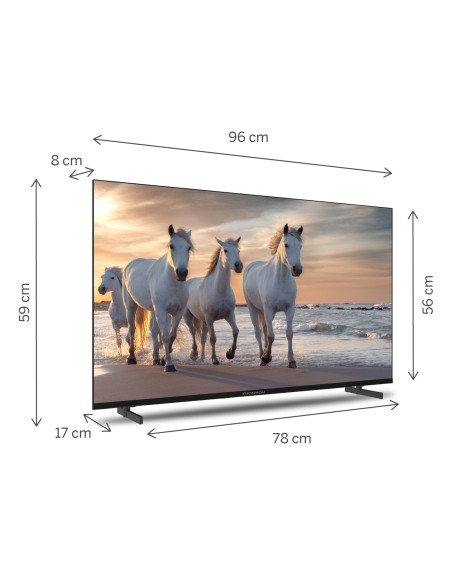 Thomson 43UA5S13 TV 109,2 cm (43") 4K Ultra HD Smart TV Wi-Fi Nero
