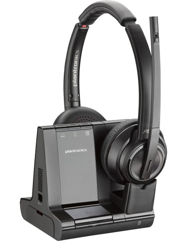 POLY Cuffie Savi 8220 UC DECT 1880-1900 MHz USB-A certificate per Microsoft Teams