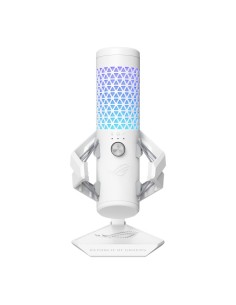 ASUS ROG Carnyx Bianco Microfono da tavolo