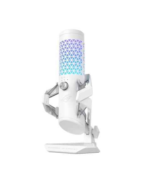ASUS ROG Carnyx Bianco Microfono da tavolo